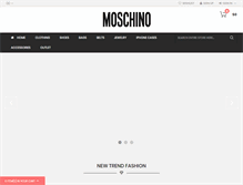 Tablet Screenshot of moschinoshop.com